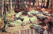 John Singer Sargent Muddy Alligators oil painting artist